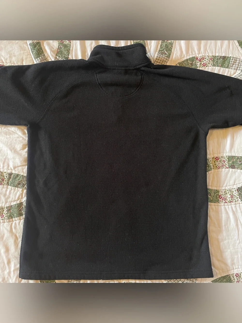 The North Face Black Men's Quarter Zip Large Gorpcore Outdoors